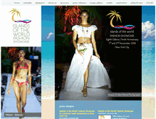 Tablet Screenshot of islandsfashionweek.com
